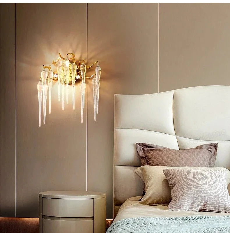 Decorbites™ Kristall-Wassertropfen-LED-Kronleuchter: Modernes Luxus-Zweigen-Design für Wohn- und Esszimmer