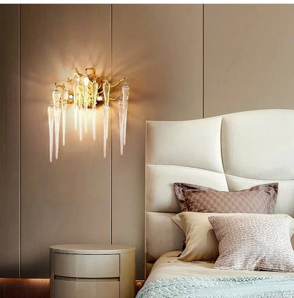 Decorbites™ Kristall-Wassertropfen-LED-Kronleuchter: Modernes Luxus-Zweigen-Design für Wohn- und Esszimmer