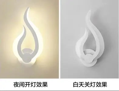 Decorbites™ Acryl-LED-Wandleuchte Moderne kreative Hintergrund-Wandleuchte für Wohnzimmer und Schlafzimmer im Haus