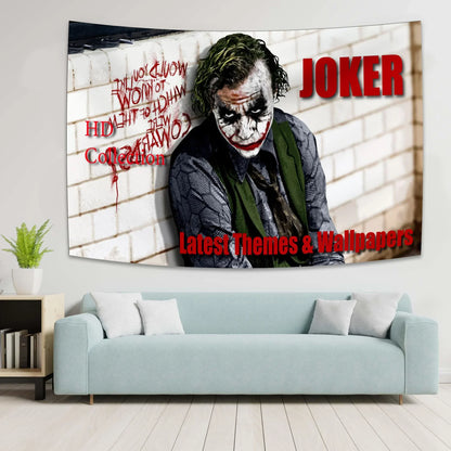 Decorbites™ Joker-Gobelin: Tarotkarten-Hippie-Wandkunst, Künstlerhaus-Dekoration