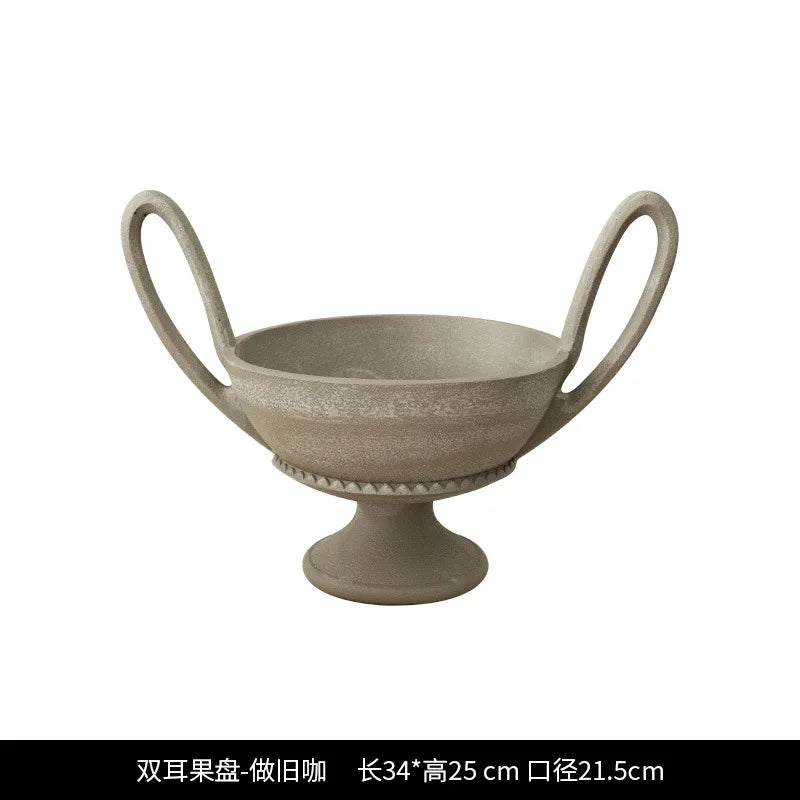 Decorbites™ Handgefertigte chinesische Aquarell-Blumenvasen retro dekorative Tonkrüge