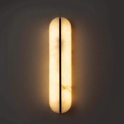 Decorbites™ Schwarzer Kupfermarmor LED Wandlampe für Innenräume im Wohnzimmer, Schlafzimmer, Hotel & Geschäft