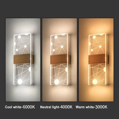 Decorbites™ Acryl-Touch-Sensor-LED-Wandleuchte, moderne Wandlampen, 6W Innenbeleuchtung für die Hausdekoration