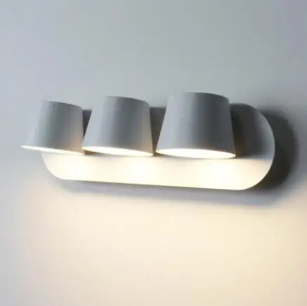 DecorBites™ LED Wall lamps Modern Black White bedroom bedside living room decorative light