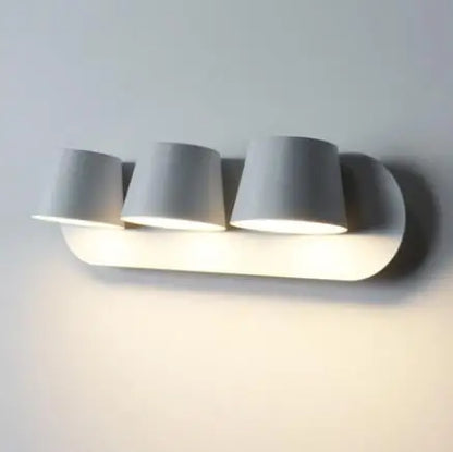 DecorBites™ LED Wall lamps Modern Black White bedroom bedside living room decorative light
