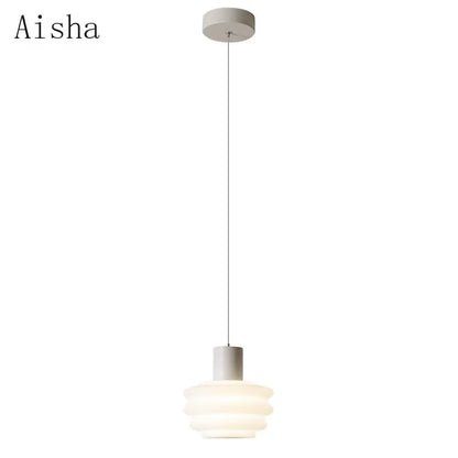DecorBites™ Acrylic LED Hanging Lamp for Minimalist Bedroom Decor