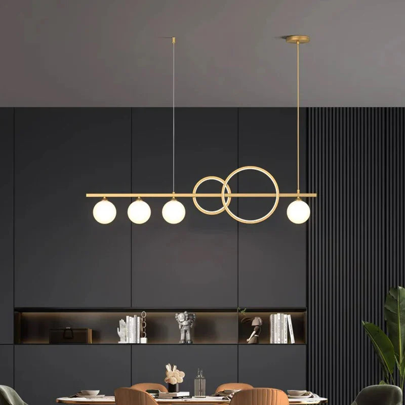 Decorbites™ Elegante Kronleuchter Esszimmer-Pendelleuchte Deckenleuchte für Salon und Heimdekoration