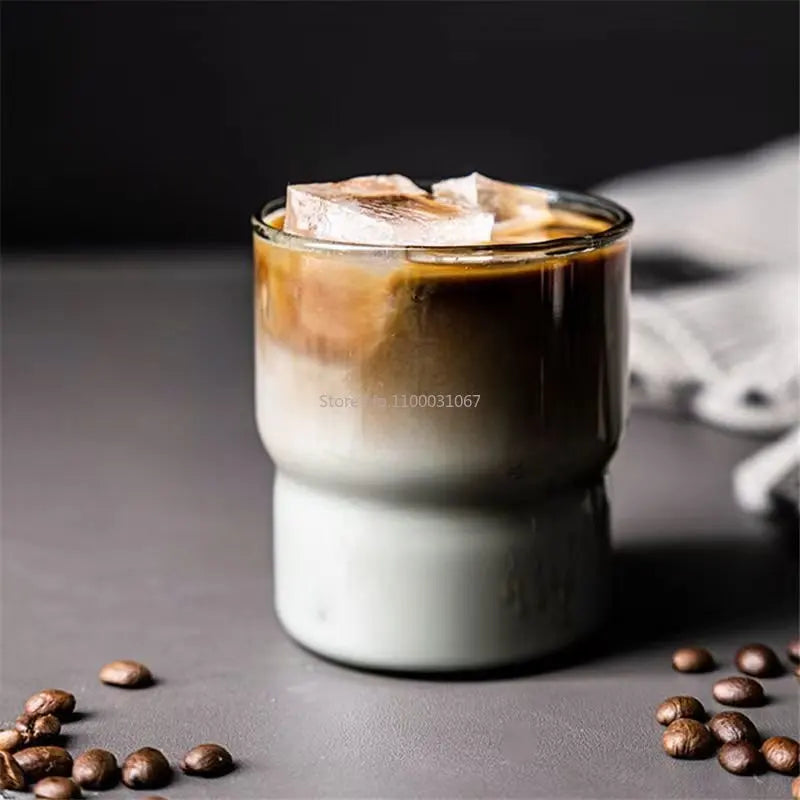 Decorbites™ Kürbisformiges Glasbecher für Kaffee, Whiskey, Wein und mehr
