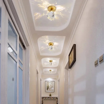 Decorbites™ Elegante Kristall-Deckenleuchte für Flur, Eingang, Balkon, Badezimmer IP20