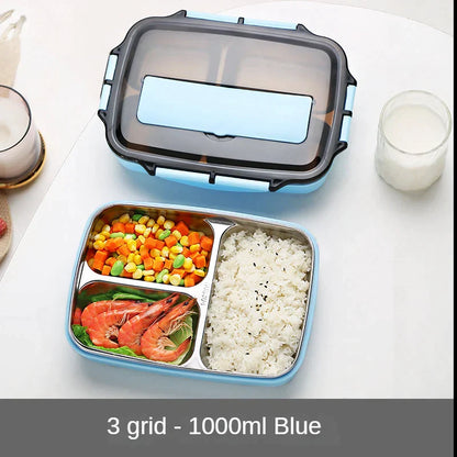 Decorbites™ Kinder-Mittagessens-Set: Tasche, Thermosflasche, Bento-Box, Thermische Lunchboxen