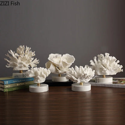 DecorBites™ Coral Reef Simulation Ornaments, Artificial Ocean Decor for Home Accessories