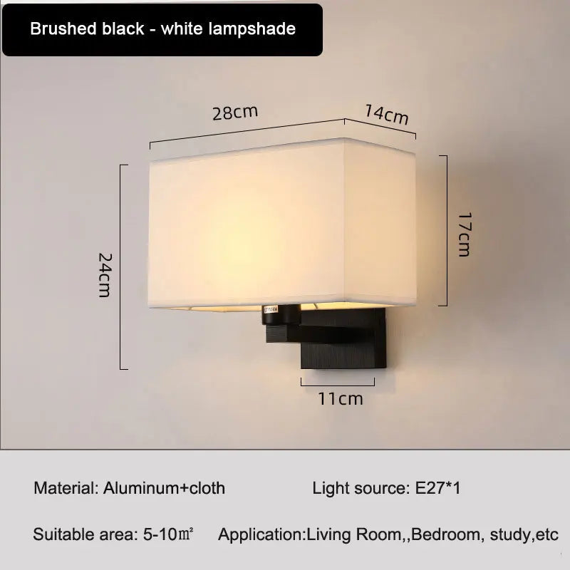 Decorbites™ Elegante Wandlampe für das Schlafzimmer, modernes & minimalistisches Design für Hotel & Wohnzimmer