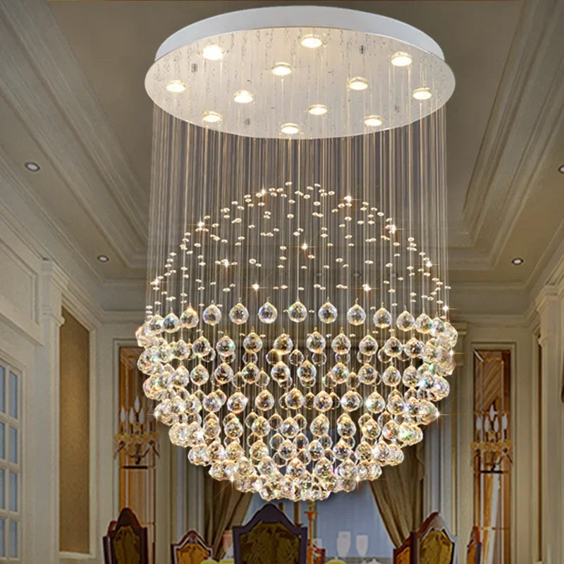 Decorbites™ K9 Kristallkugel LED Deckenleuchter für Wohnzimmer Esszimmer Schlafzimmer Heimdekoration