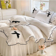 Polyester Lace Bed Skirt