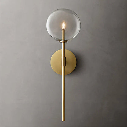 Decorbites™ Klare Glasballen Lange Wandlampe - Retro-Stil für Wohnzimmer, Schlafzimmer, Küche