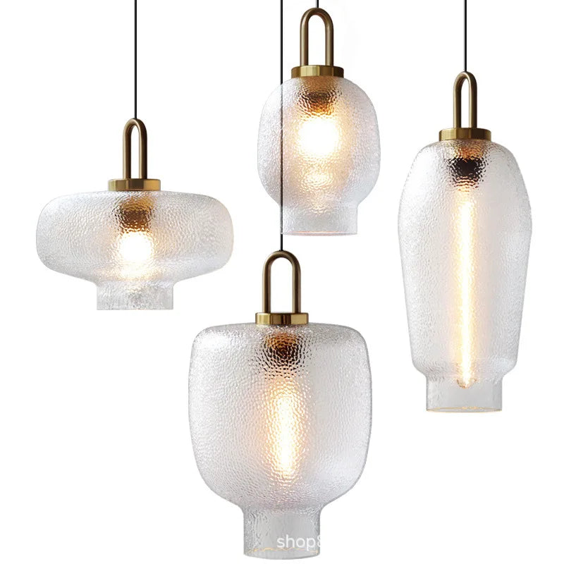 Decorbites™ Glasanhängerleuchten - Moderne nordische LED-Hängeleuchte für die Hausdekoration