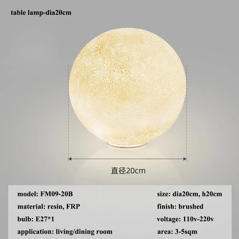 Decorbites™ Sahne-Mond LED-Hängeleuchter: Moderne Beleuchtung für Wohnzimmer, Küche und Schlafzimmer