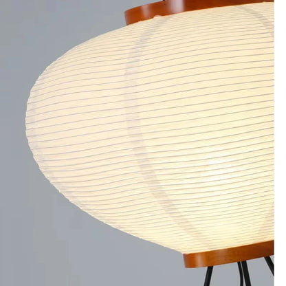 Decorbites™ Japanisches Reispapier-LED-Bodenleuchte Retro-Stehlampe