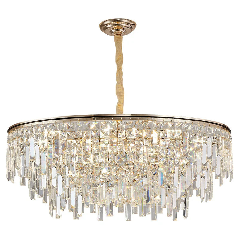 Decorbites™ Kristall-LED-Kronleuchter für Wohnzimmer, Esszimmer und Schlafzimmer – Hochwertige Luxusbeleuchtung