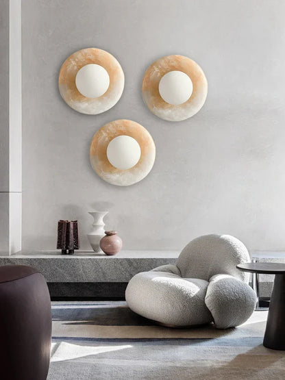 Decorbites™ Jade-Marmor-Wandlelampen: Luxuriöse Leuchten für Schlafzimmer, Badezimmer und Gangdekoration