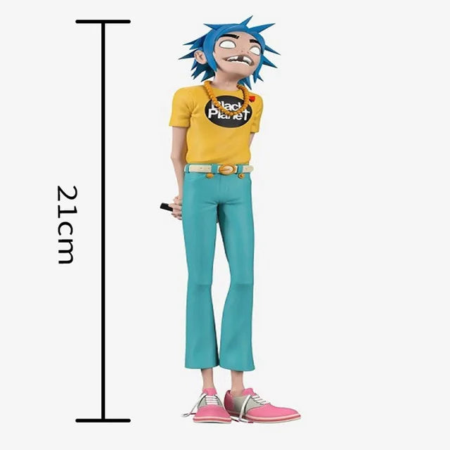 Decorbites™ Gorillaz Band Harz-Aktionsfiguren-Set - 2D Noodle Murdoc Russel Modellpuppen