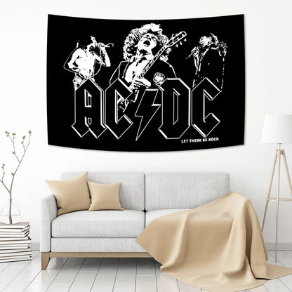 Decorbites™ AC/DC Band Wandbehang Wanddekoration für ästhetische Raumdekoration im Zuhause