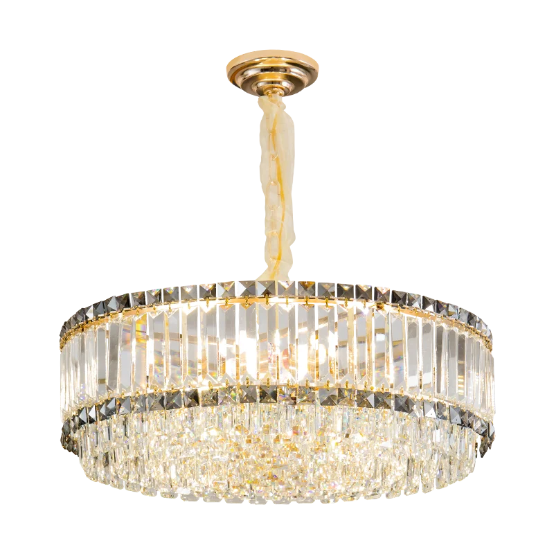 DecorBites™ French Crystal Chandelier for Living Room, Dining Room, and Master Bedroom