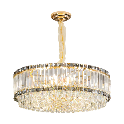 DecorBites™ French Crystal Chandelier for Living Room, Dining Room, and Master Bedroom