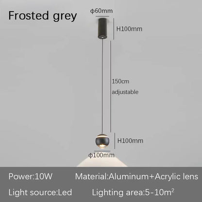 Decorbites™ LED-Nachttischleuchte für minimalistisches Heimdekoration