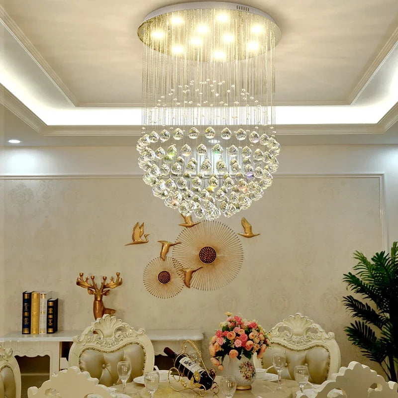 Decorbites™ K9 Kristallkugel LED Deckenleuchter für Wohnzimmer Esszimmer Schlafzimmer Heimdekoration