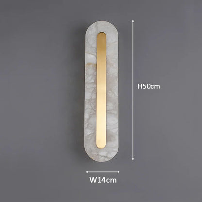 DecorBites™ Gold Marble Living Room LED Wall Lamp