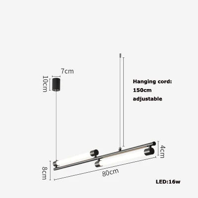 Decorbites™ dimmbare LED-Acrylkronleuchter-Beleuchtung für das Esszimmer