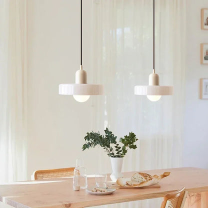 DecorBites™ Glass Led Macaron Ceiling Chandelier for Home Decor