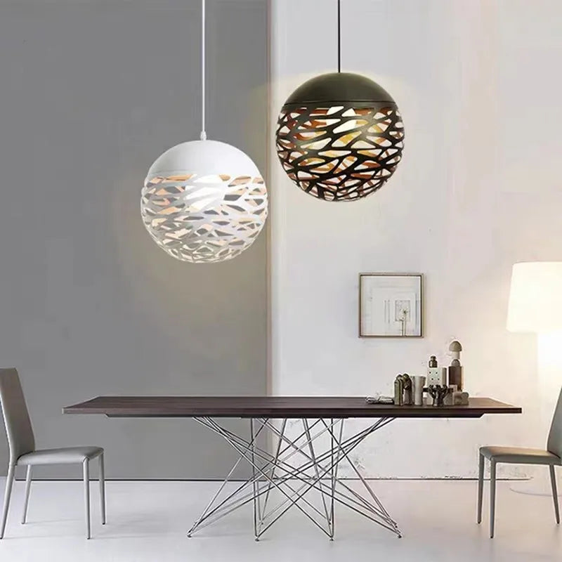 Decorbites™ Kelly Anhängerlampe: Vintage Kugel-Lampe Kronleuchter für industrielle Heimdekoration