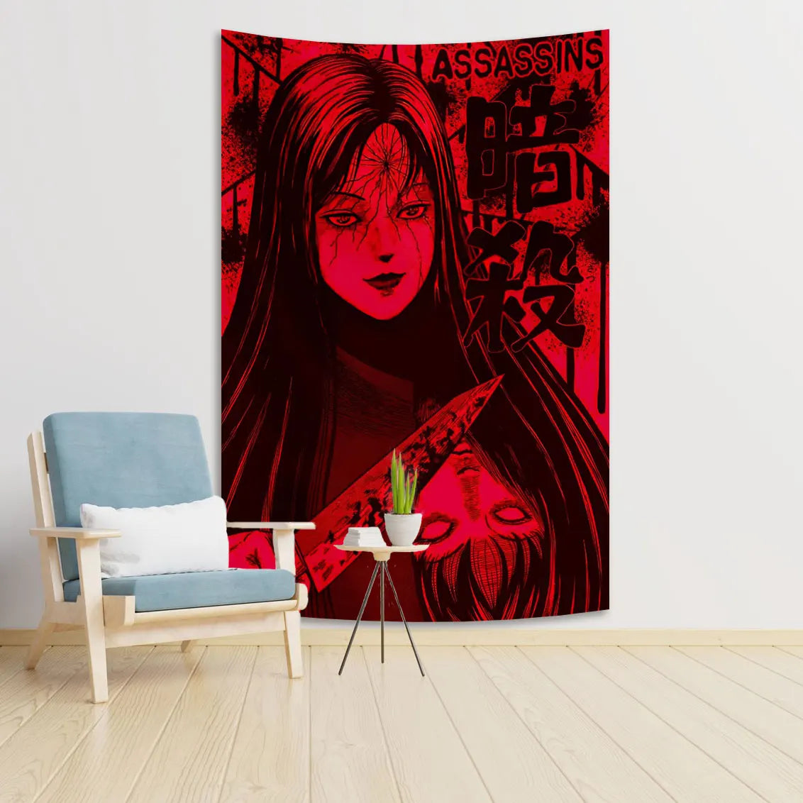 Horror Manga Tapestry
