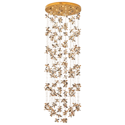 Decorbites™ Kristall-Treppenhaus-Leuchter | Moderne elegante Loft-Villa-Beleuchtung