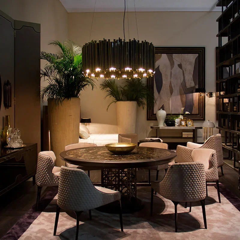 Gold Brubeck LED Chandelier
