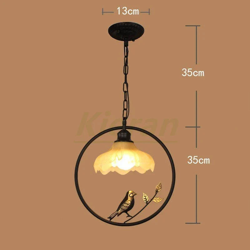 Decorbites™ Vogelkäfig-LED-Kronleuchter: Moderne Harz-Pendantleuchten für Schlafzimmer, Wohnzimmer und Restaurant