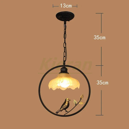 Decorbites™ Vogelkäfig-LED-Kronleuchter: Moderne Harz-Pendantleuchten für Schlafzimmer, Wohnzimmer und Restaurant