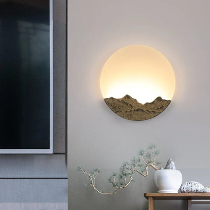Decorbites™ LED-Wand: Chinesischer Stil Wohnzimmer Rund Nachttisch Flur Treppenhaus Hotel Teeraum Beleuchtung