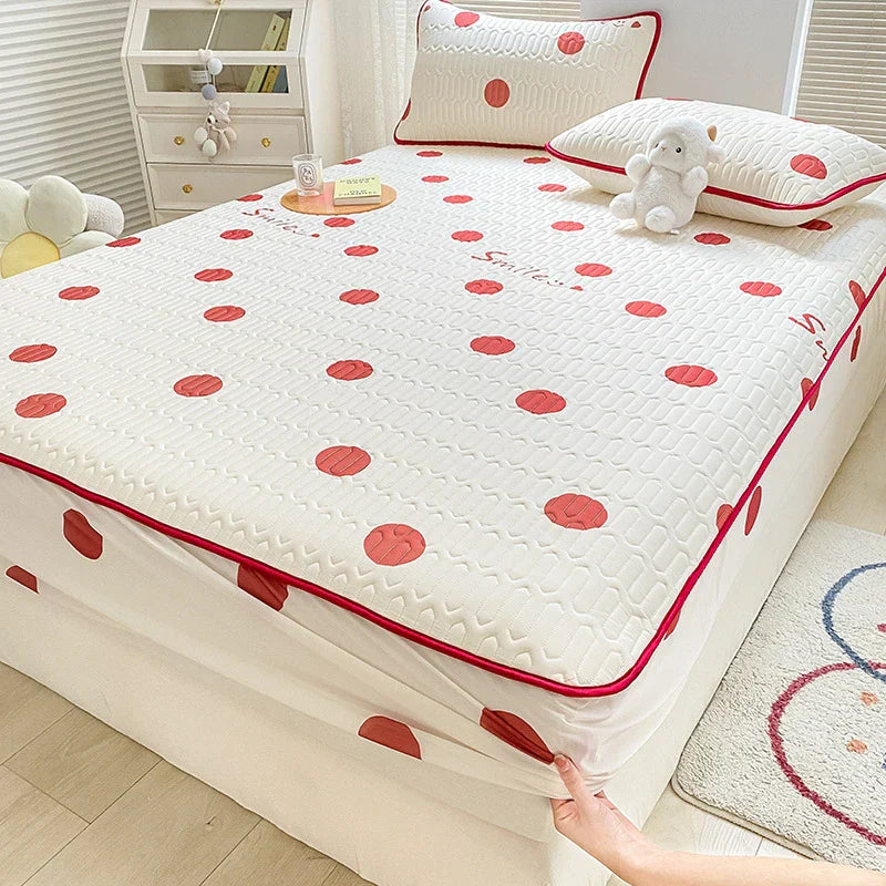 Latex Cooling Mattress Set