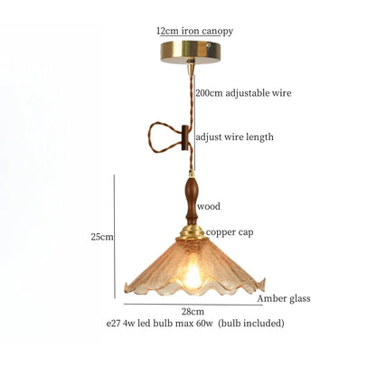 Decorbites™ Gesprungene Glas LED-Hängeleuchten für Heimdekoration, Restaurant, Wohnzimmer, Küche