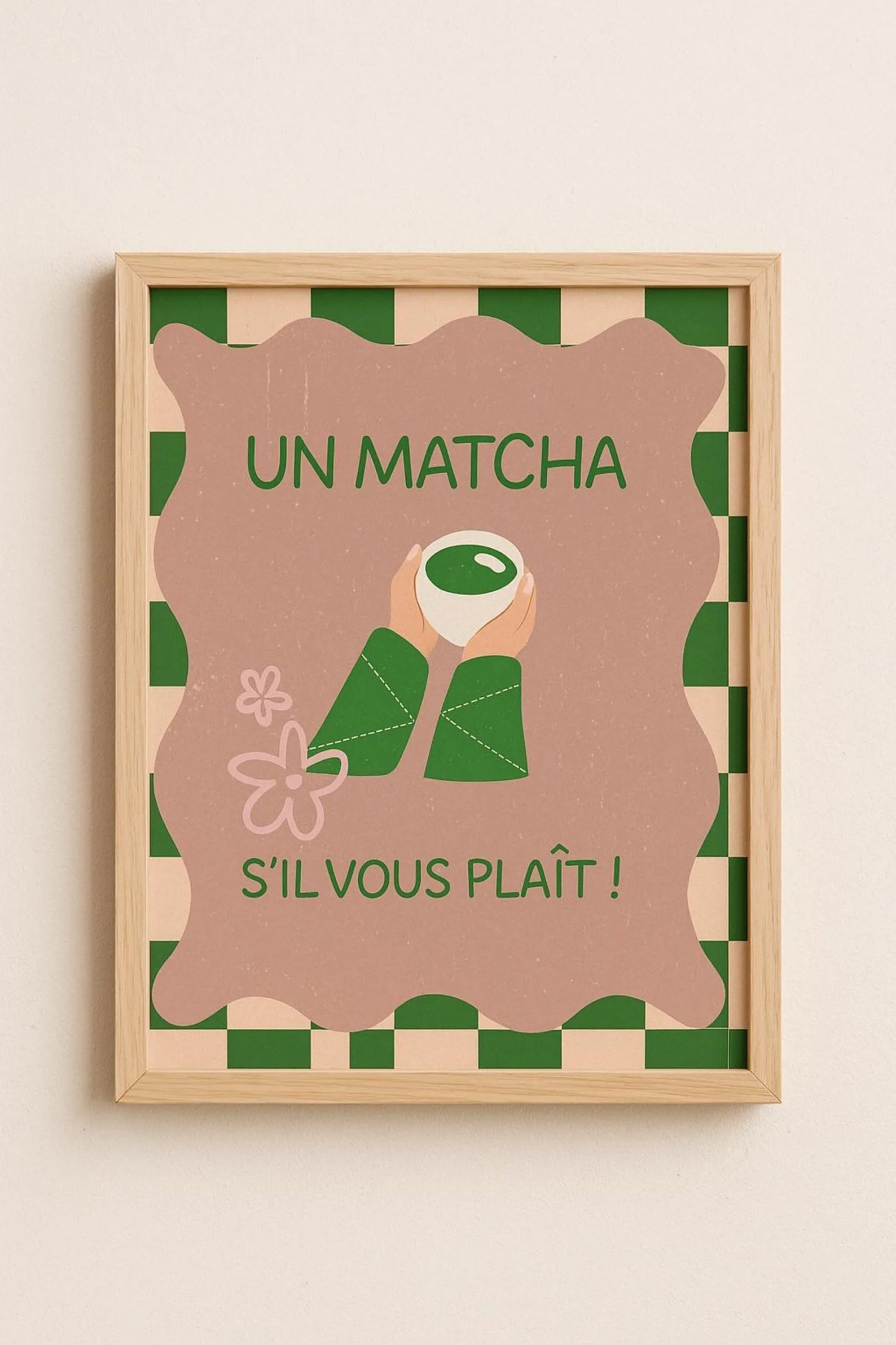 But First Cafecito Quotation Canvas Print Minimalist Matcha Club Spanish Wall Art Poster for Modern Living Room Cafe Home Decor