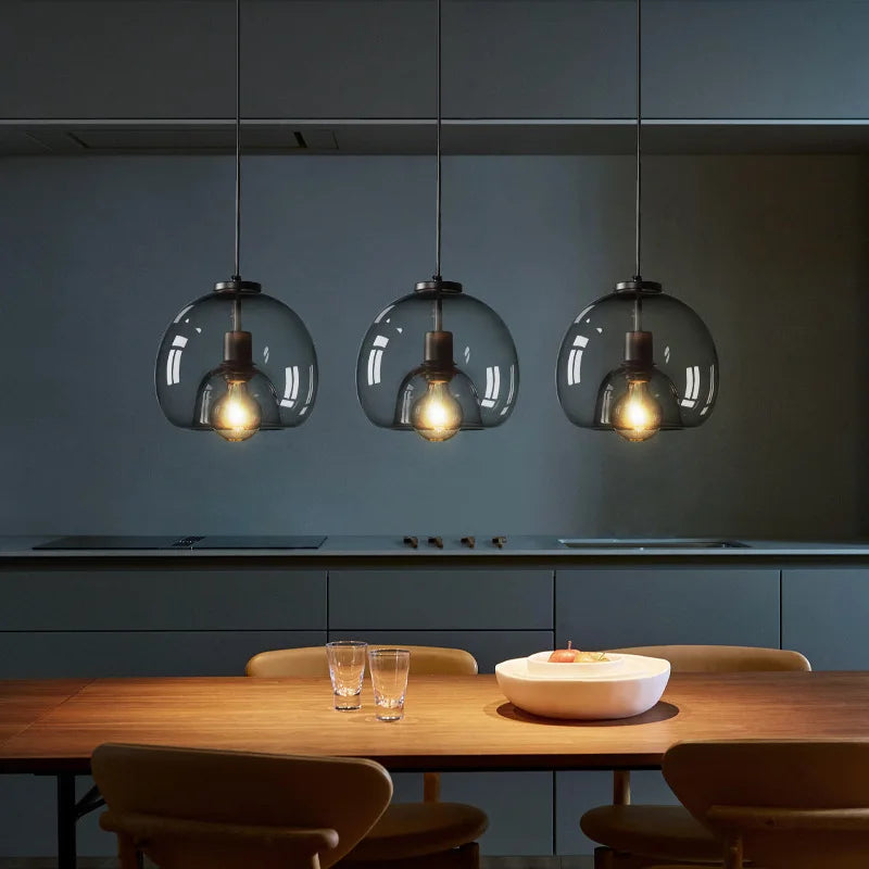 Decorbites™ Glas-Pendentleuchten: Stilvolle LED-Kronleuchter für Esstisch, Küche und Restauranttische