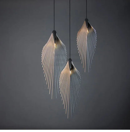 Decorbites™ Designer Flügelform-LED-Kronleuchter | Moderne Pendelleuchten für das Wohnzimmer