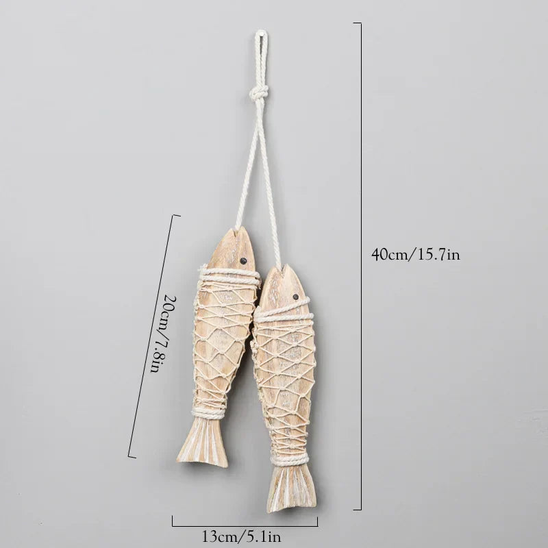 Decorbites™ Küstenholz-Leuchtturm- und Schiffsmodell für mediterrane Heimdekoration