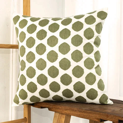 Decorbites™ Baumwoll-Leinen-Stickerei Japanischer Stil Kissenbezug 45x45cm