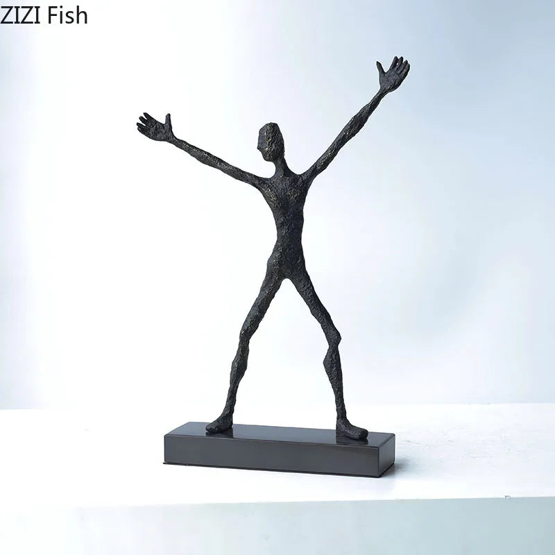 DecorBites™ Abstract Lovers Sculpture Desk Ornament Home Decor Aesthetic Figure
