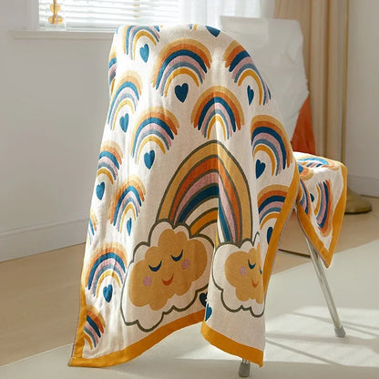 DecorBites™ Cotton Gauze Bath Towels - Soft & Quick-Dry Towel for Adults