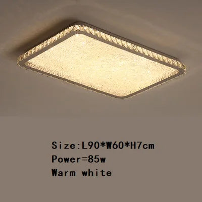 Decorbites™ Kristallrunde Deckenleuchte: Nordisches Lichtluxus LED-Beleuchtung für Zuhause im Schlafzimmer und Wohnzimmer